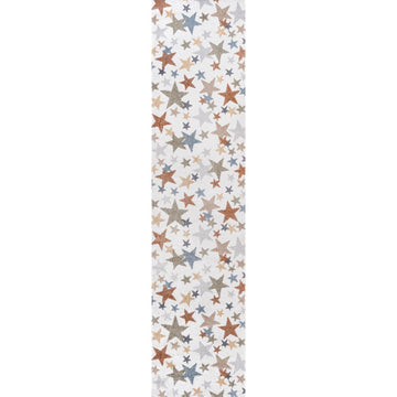 Star Gazer Geometric Machine-washable Area Rug